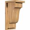 Ekena Millwork Newport Smooth Corbel w/Backplate, Western Red Cedar, 7 1/2"W x 8"D x 16"H COR08X08X16NEW01SWR - alternate 1